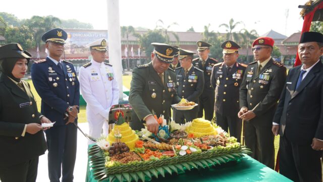 TNI 80 Tahun : Loyalitas, Soliditas, dan Pengabdian di Lapangan Makorem 064/MY