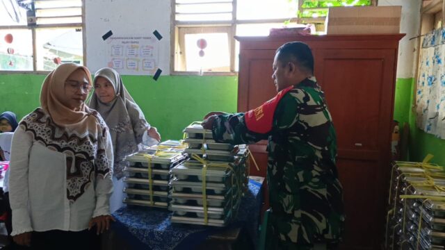 Danramil 0602-02/Kasemen Kerahkan Babinsa Dukung Program MBG