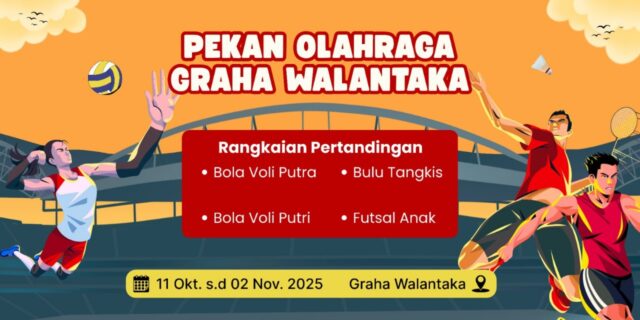 Pererat Silaturahmi dan Gerakan Ekonomi, Pemuda Graha Walantaka Gelar Turnamen Olahraga
