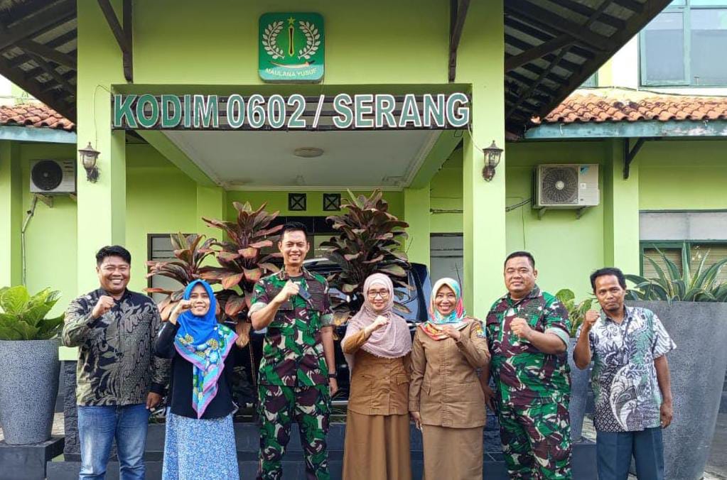 Dandim 0602/Serang Jalin Sinergi Bersama Komisi Penanggulangan AIDS Kota Serang Dandim 0602/Serang Jalin Sinergi Bersama Komisi Penanggulangan AIDS Kota Serang
