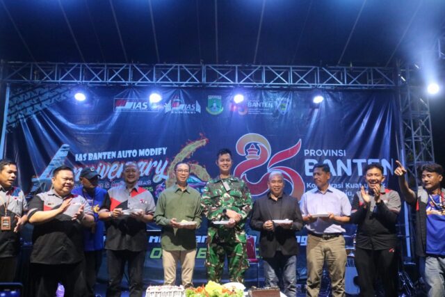Dandim 0602/Serang Hadiri Anniversary Ke-6 IAS Banten Auto Modify