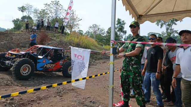 Dandim 0602/Serang Membuka Off-Road Championship Banten, Meriahkan HUT Ke-80 TNI‎
