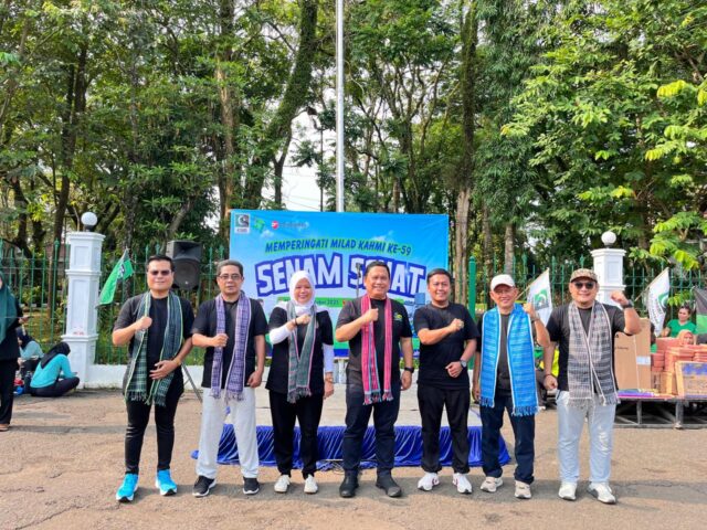 Ribuan Warga Lebak Meriahkan Senam Sehat KAHMI