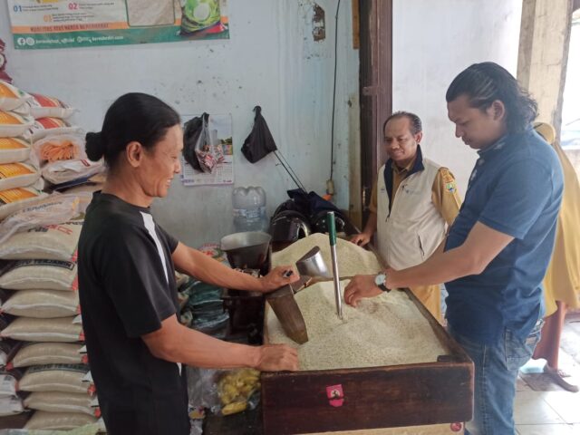 Dibawah HET, ‎Polres dan Disperindag Cilegon Pastikan Harga Beras Normal