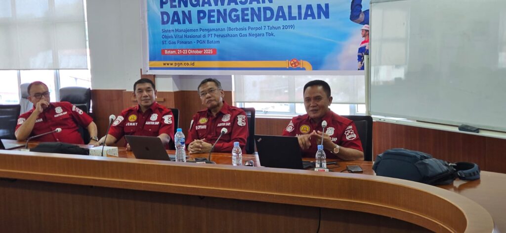 Korsabhara Baharkam Polri Gelar Wasdal II Implementasi SMP di PT PGN Batam Korsabhara Baharkam Polri Gelar Wasdal II Implementasi SMP di PT PGN Batam