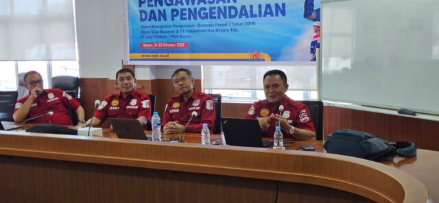 Korsabhara Baharkam Polri Gelar Wasdal II Implementasi SMP di PT PGN Batam