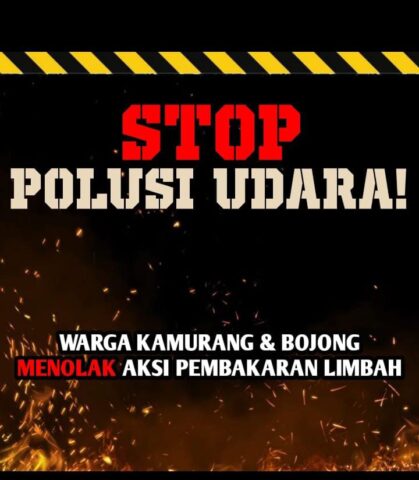 Pembakaran Limbah Ilegal di Cikande Dikecam, Warga Ancam Gelar Aksi