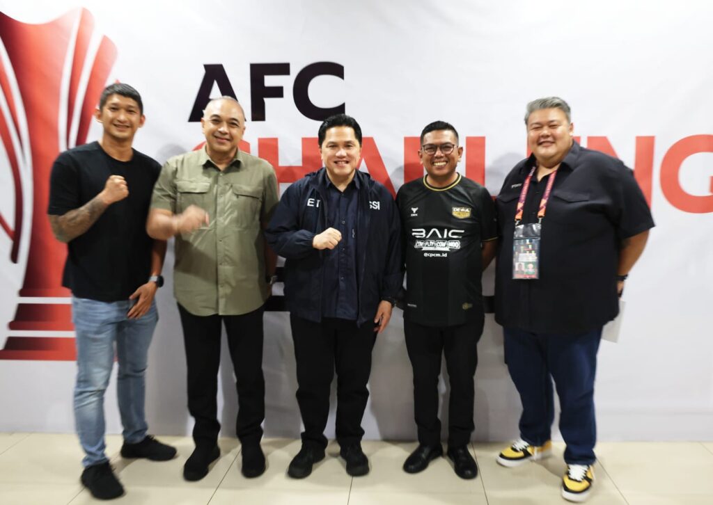 Gubernur Banten Saksikan Dewa United Ditahan Imbang Phnom Penh Crown FC