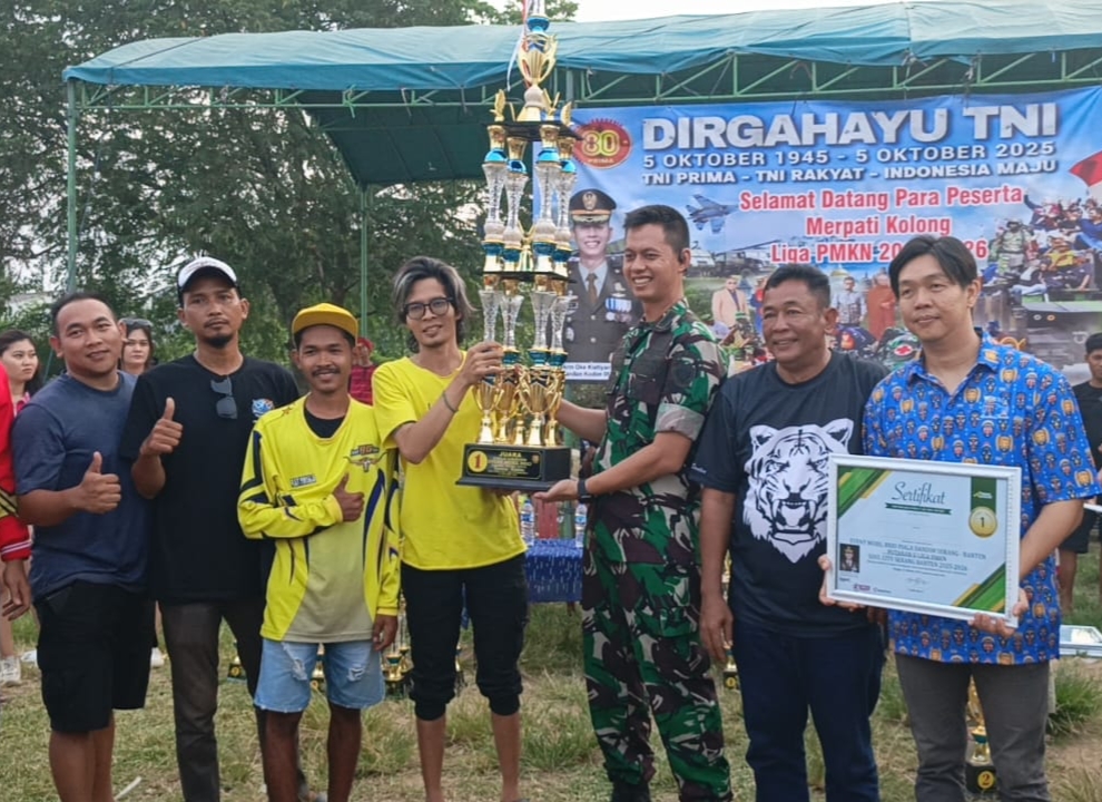 Semarak HUT TNI ke-80, Kodim 0602/Serang Gelar Lomba Merpati Kolong Bareng PMKN
