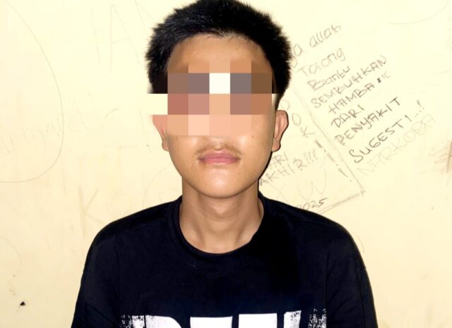 Satresnarkoba Polres Pandeglang Amankan Pelajar Yang Simpan Tembakau Sintetis di Carita