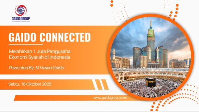 Hasan Gaido Paparkan Visi Indonesia Sebagai Sentral Ekonomi Syariah Dunia