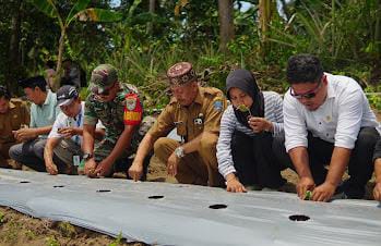 Koramil Waringinkurung dan BUMDes Binangun Bersinergi Wujudkan Ketahanan Pangan Desa