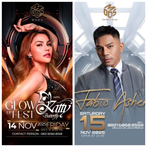 Dj Katty Butterfly dan Fabio Asher Siap Guncang Kota Medan