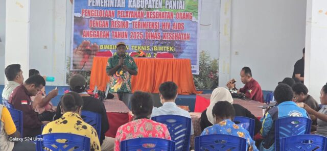 Pemkab Paniai Gelar Bimtek Penguatan Layanan HIV/AIDS dan Penggunaan SIHA