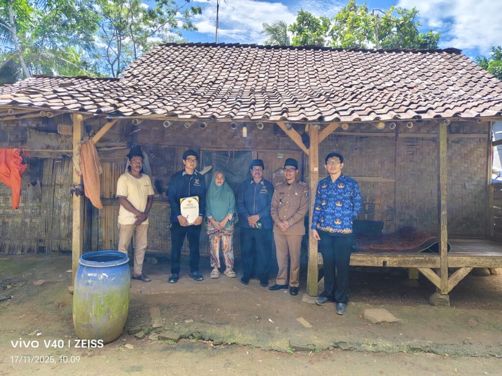 Baznas Kabupaten Serang Tinjau Lokasi Pembangunan Fasilitas Air Bersih di Sindangheula