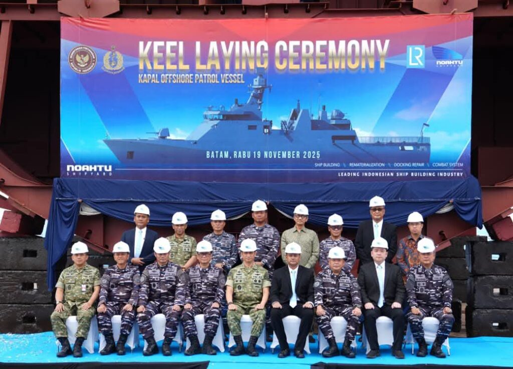 Kemhan Resmikan Peletakan Lunas OPV Ketiga, Tanda Penguatan Kapabilitas Maritim Kemhan Resmikan Peletakan Lunas OPV Ketiga, Tanda Penguatan Kapabilitas Maritim