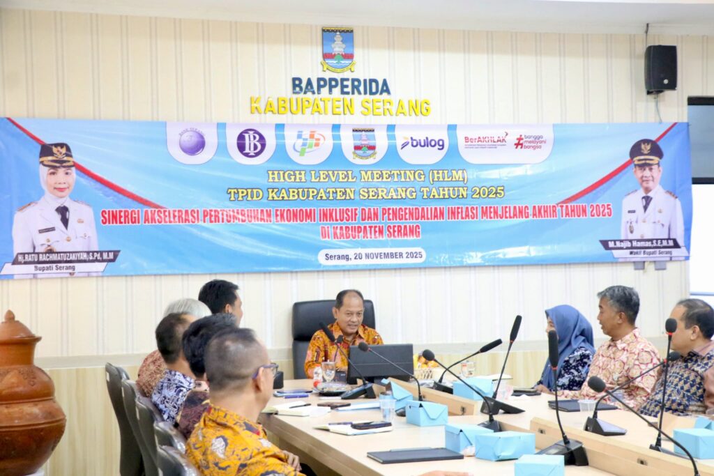 HLM TPID, Wabup Serang Najib Hamas Pastikan Stok Pangan Jelang Akhir Tahun Aman