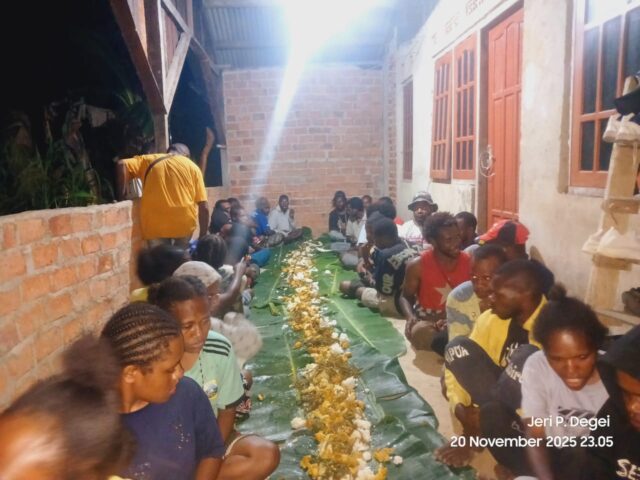 IPMANAPANDODE Kota Studi Sorong Rayakan Kebersamaan, Jaga Solidaritas dan Persatuan