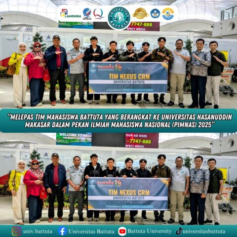 Universitas Battuta Ikuti Pekan Ilmiah Mahasiswa Nasional 2025 di Universitas Hasanuddin Makassar