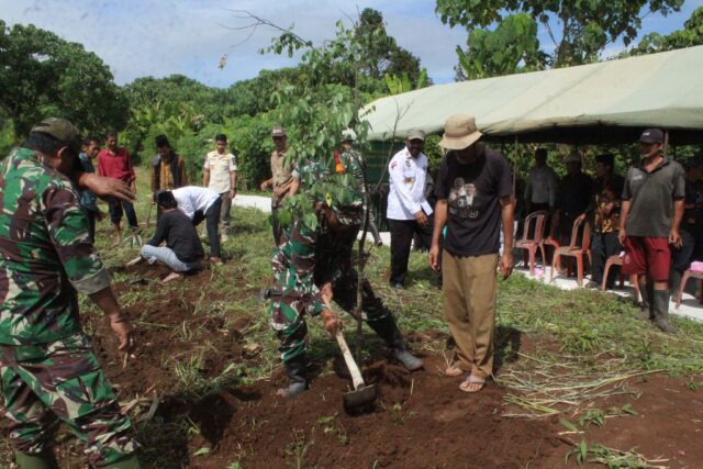 500 Pohon untuk Masa Depan, Kodim 0602/Serang Mulai Program Pemulihan Lingkungan