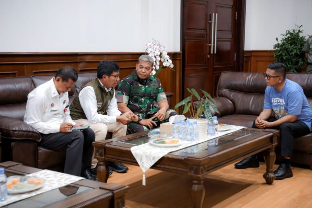 Andra Soni Bahas Penertiban Tambang Ilegal Bersama Kemenhut dan Satgas PKH