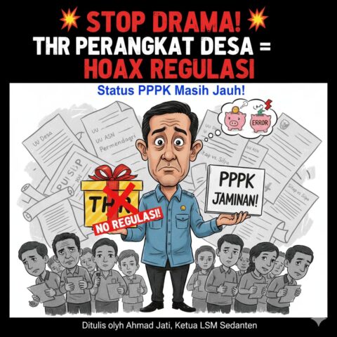 STOP DRAMA! Perangkat Desa Dapat THR Itu HOAX Regulasi, Status PPPK Masih Jauh!