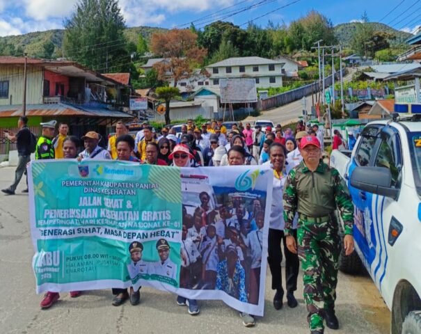 Peringati HKN ke-61, Dinkes Paniai Ajak Warga Wujudkan “Generasi Sehat, Masa Depan Hebat”