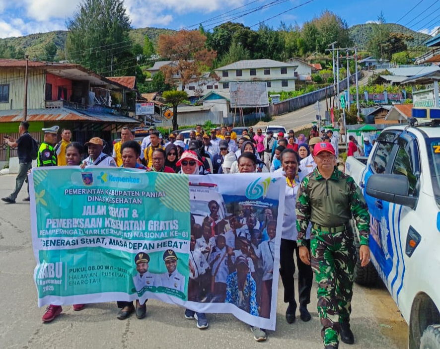 Peringati HKN ke-61, Dinkes Paniai Ajak Warga Wujudkan “Generasi Sehat, Masa Depan Hebat”