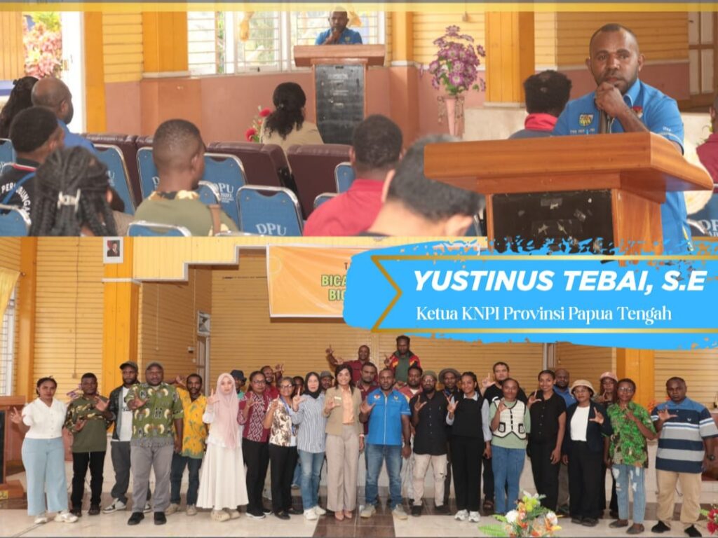 Ketua KNPI Papua Tengah Hadiri Temu Akbar Pegiat Literasi
