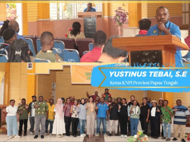 Ketua KNPI Papua Tengah Hadiri Temu Akbar Pegiat Literasi
