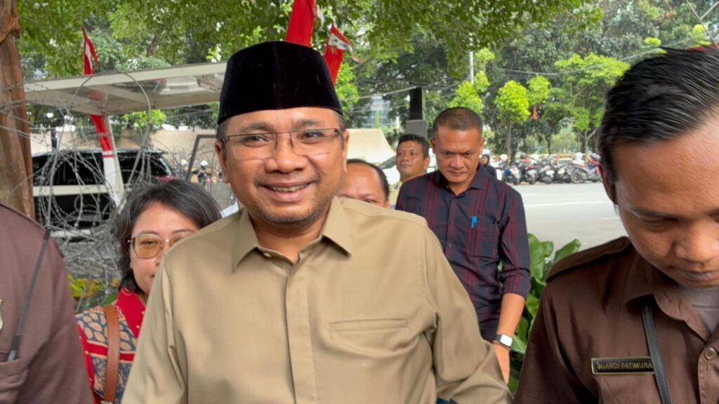 Mantan Menag Yaqut Cholil Qoumas Penuhi Pemanggilan Ketiga KPK dengan Kooperatif