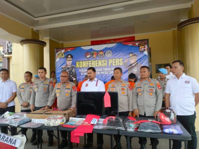 Polres Serang Catat 1.009 Kasus Terungkap Sepanjang 2025