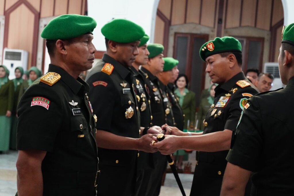 Brigjen TNI Daru Cahyadi Soeprapto Resmi Jabat Danrem 064/MY Gantikan Mayjen TNI Edi Saputra