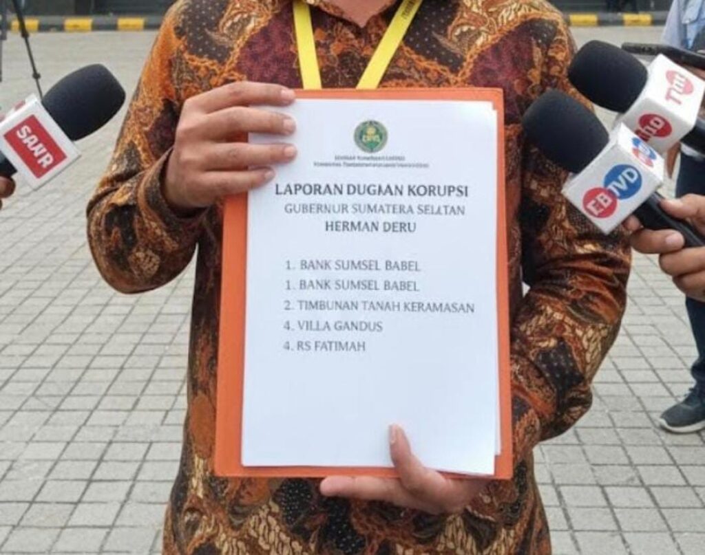 Pegiat Antikorupsi Desak KPK Usut Dugaan Korupsi Gubernur Sumsel: “Vila Gandus Harus Terungkap”