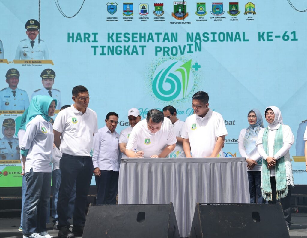 HKN ke-61: Gubernur Andra Soni Tegaskan Komitmen Pemerataan Layanan Kesehatan di Banten