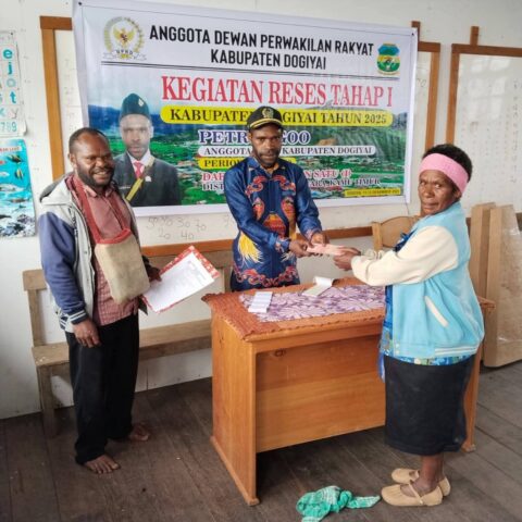 Gelar Reses, Petrus Goo Serap Aspirasi Warga Dogiyai