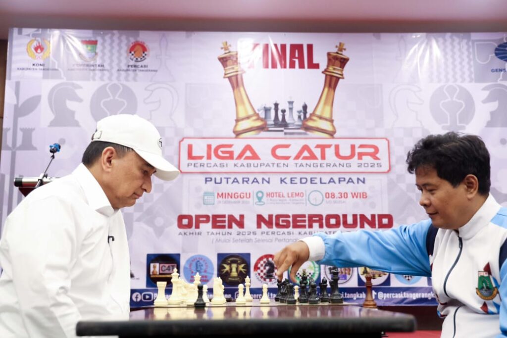 Wagub Banten : Catur Ajarkan Filosofi Hidup dan Bentuk Karakter Kepemimpinan