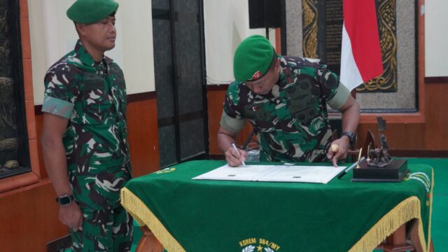 Danrem 064/MY : Korem Siap Jalankan Program Komando dengan Kekuatan Penuh