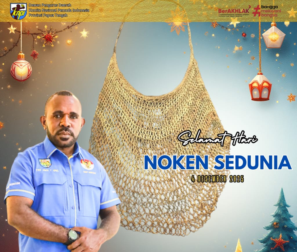 KNPI Papua Tengah: Hari Noken Sedunia Momentum Menjaga Identitas Budaya