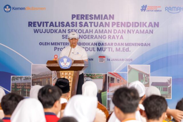 Wagub Dimyati: Revitalisasi Sekolah Langkah Strategis Tingkatkan Mutu Pendidikan​