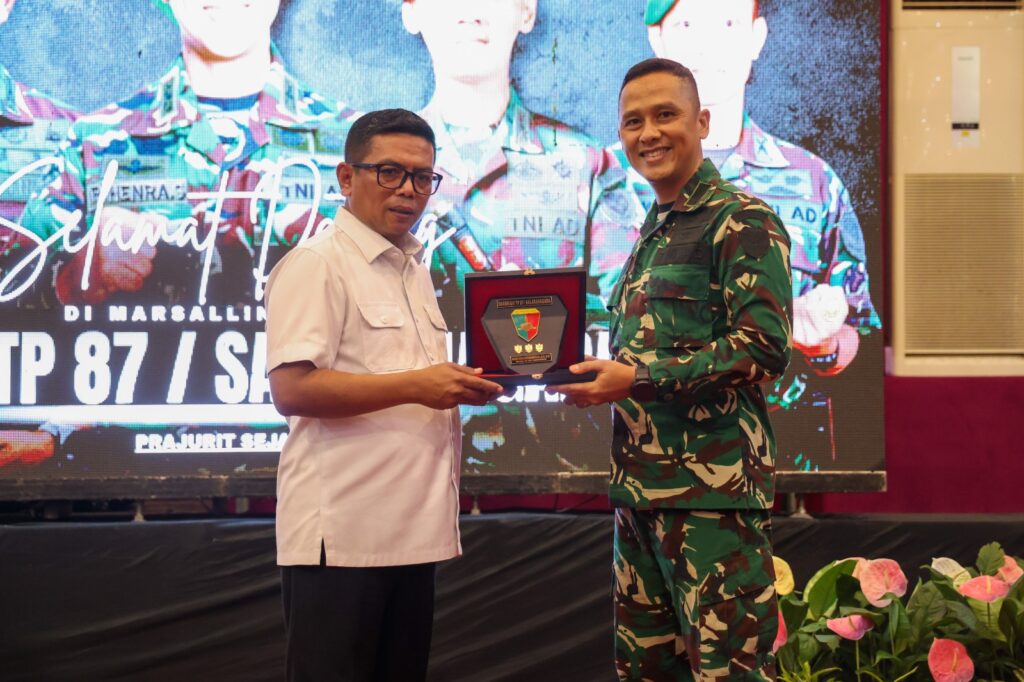 Perkuat Sinergi, Andra Soni Ajak Brigif 87/Salakanagara Akselerasi Pembangunan dan Ketahanan Pangan