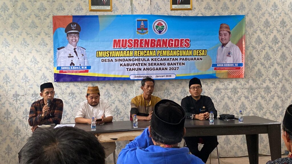 Pemdes Sindangheula Gelar Musrenbangdes 2027, Program Pengelolaan Sampah Jadi Unggulan