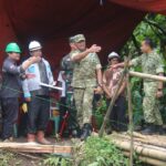 Tinjau Program Jembatan Perintis, Danrem 064/MY Pastikan Percepatan Pembangunan Jembatan di Baros