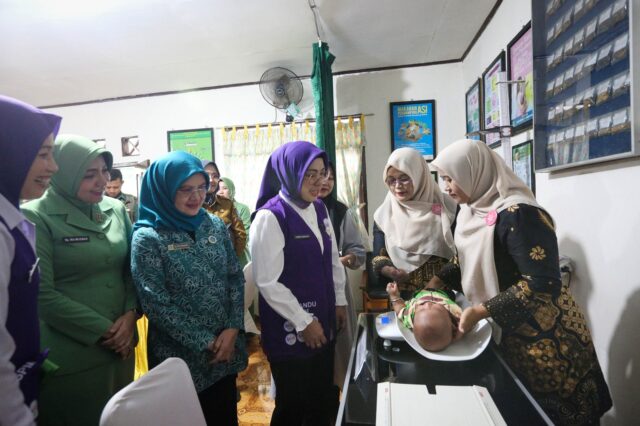 Tinjau Posyandu Mawar, Tinawati Andra Soni Apresiasi Peran Kader Layani Masyarakat