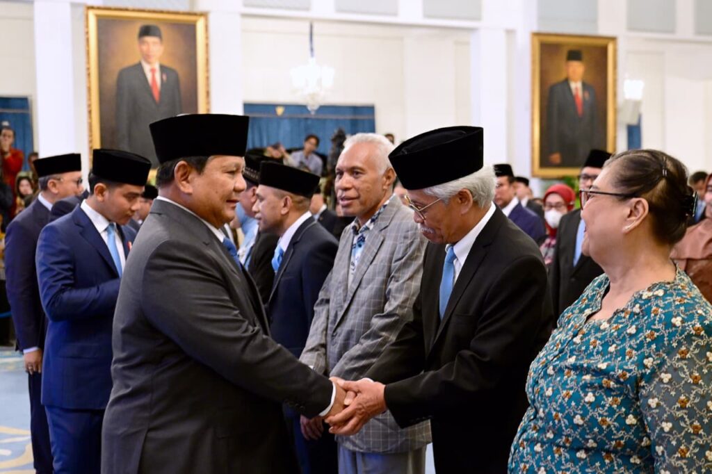 Presiden Prabowo Resmi Lantik Keanggotaan Dewan Energi Nasional