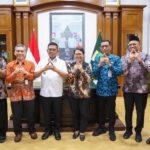 Andra Soni Terima Kepala BPS, Perkuat Koordinasi Data Pembangunan