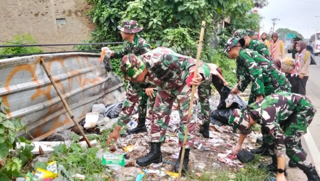 Kodim Serang Kerahkan 250 Prajurit dalam Gerakan Indonesia Asri