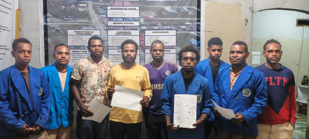 Mahasiswa Asal Deiyai Soroti Konflik Kapiraya Mahasiswa Asal Deiyai Soroti Konflik Kapiraya