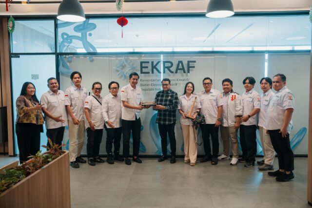 FEKRAF Banten Bertemu Menteri Ekraf, Dorong Pengembangan Ekosistem Ekonomi Kreatif Banten