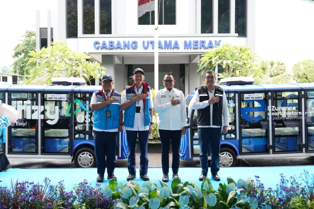 Sambut Angkutan Lebaran, ASDP Tambah Life Jacket dan Operasikan Bus Listrik di Merak